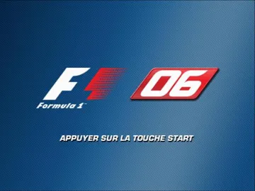 Formula One 06 (Japan) screen shot title